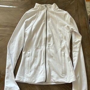 GILLY HICKS WHITE ACTIVEWEAR JACKET